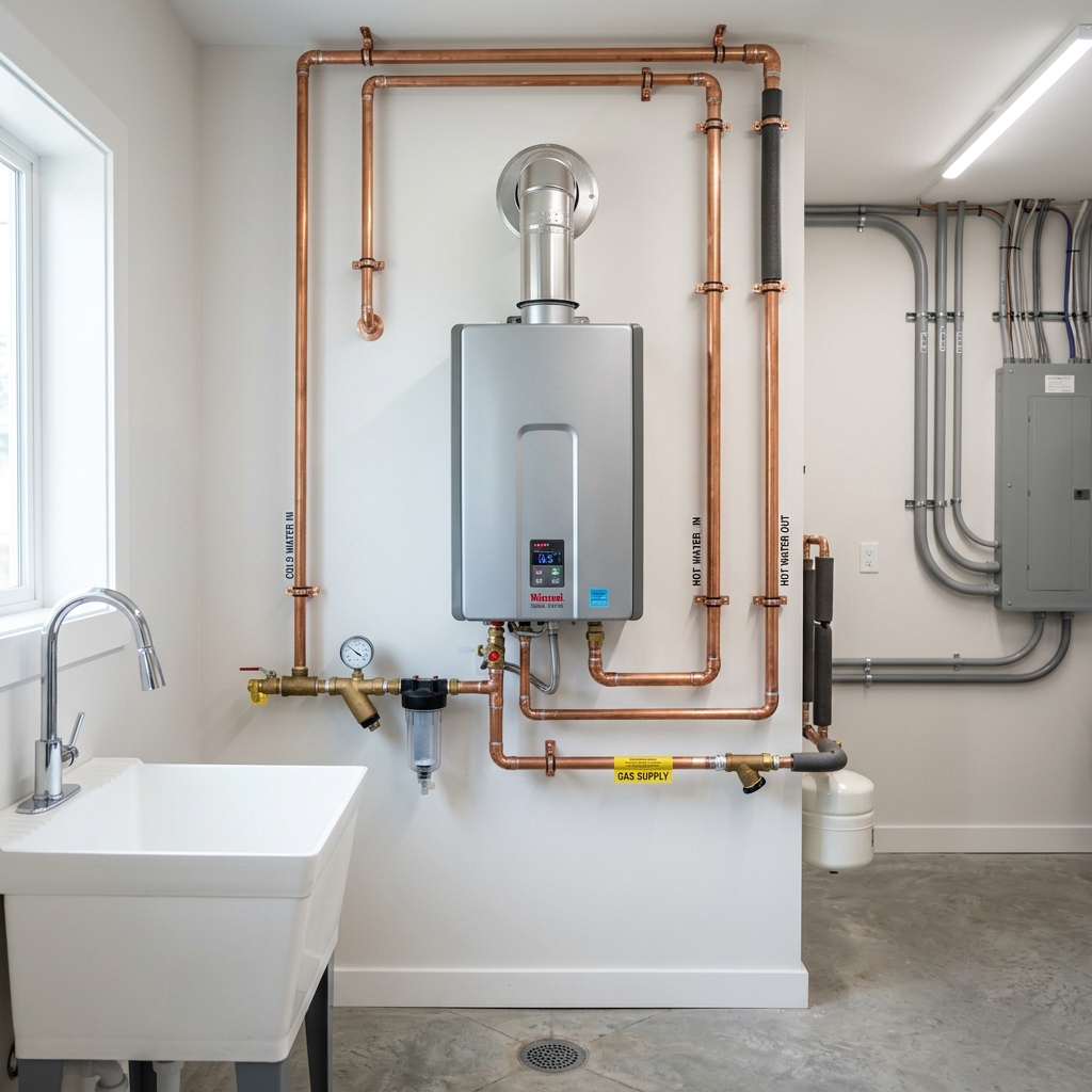 Photo de Remplacement chauffe-eau